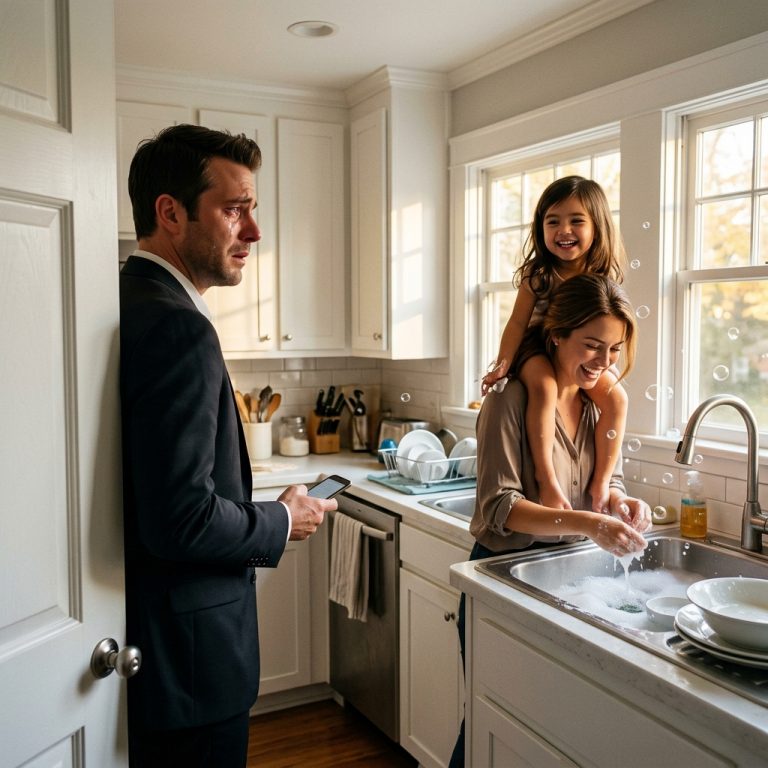 A Millionaire Came Home Early and Found His Silent Daughter Laughing Again