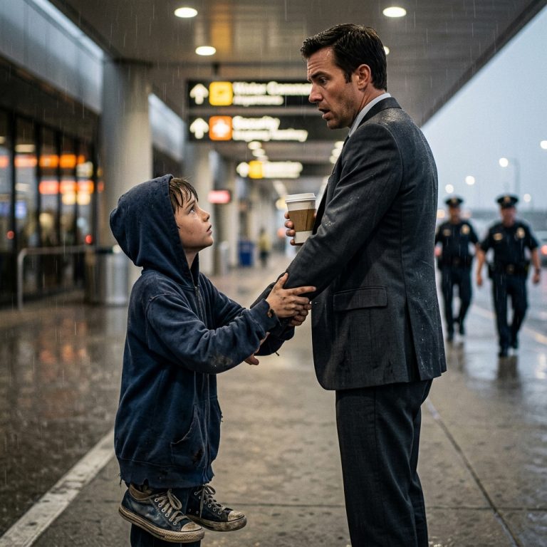 A Boy Grabbed His Sleeve at the Airport and Said, “Please Don’t Get on That Plane”