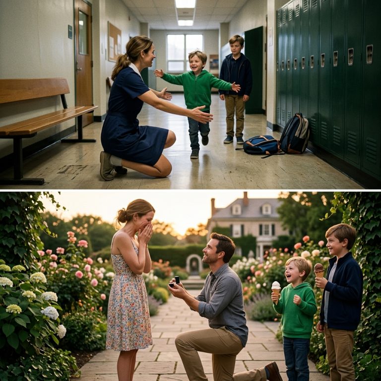 A Wealthy Man Forgot His Sons at School—The Maid Came and Changed Everything