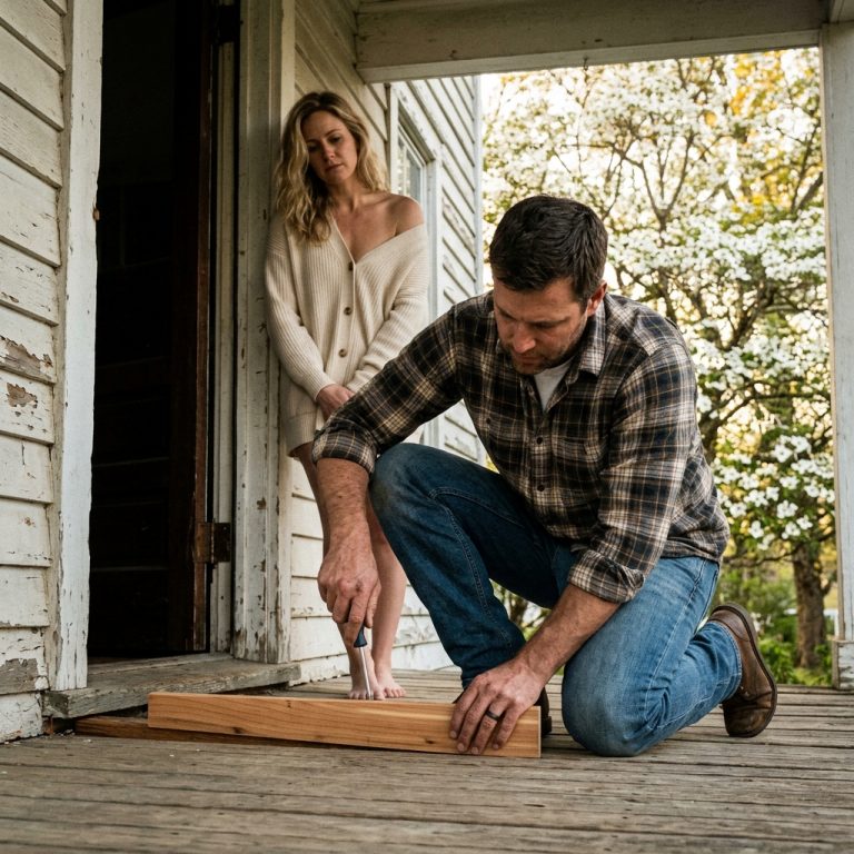 “You Have Been Staring at My House for Weeks” — She Never Knew Why He Stayed