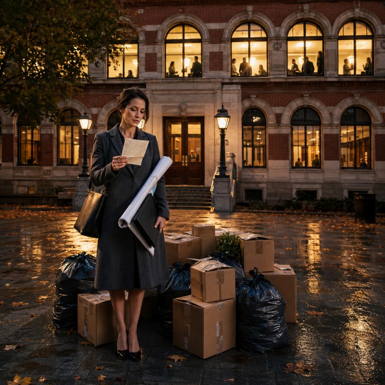 “Coming home from work, I found my things piled on the sidewalk in front of the building, and on top of them, a note from my mother-in-law saying the condo now belongs to her daughters,” I read the words as my husband blocked my credit cards and phone number. But they still didn’t know what I had done the day before. Three years as an architect taught me that every building has hidden cracks, and I’d found theirs — a 19th-century mural hidden under wallpaper, a technical inspection I’d personally filed, and a backup plan they never saw coming. I just smiled because the trap they thought they’d set was about to snap shut on them.