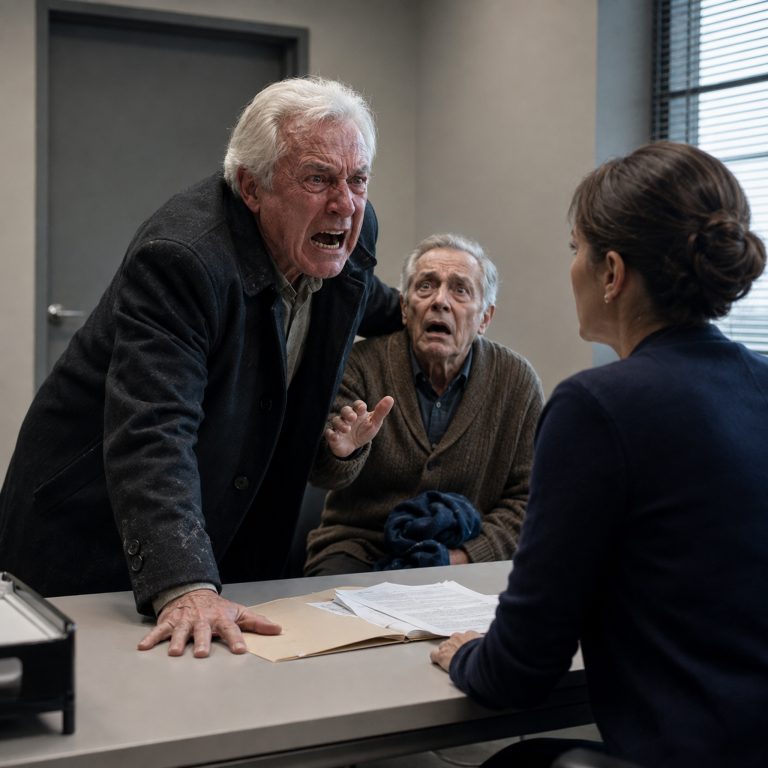 “Just for a few minutes, pretend you’re my son,” the old man whispered from the bench. Michael Bennett, a billionaire who had built walls around his grief, almost kept walking. Then he heard the fear in Samuel’s voice through the window — and said yes. But he had no idea that one lie in a nursing home would unravel everything he thought he knew about family, money, and what it really means to show up.