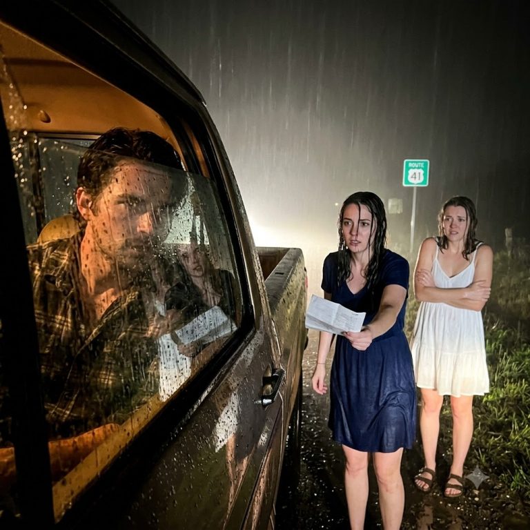 Two Women Knocked on My Truck Window in a Storm—They Had My Name in Their Dead Father’s Wallet