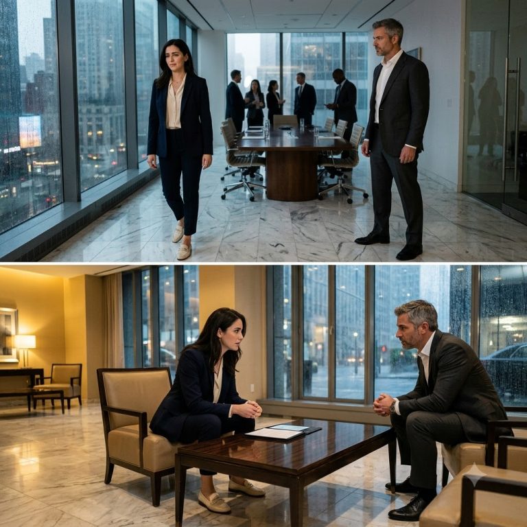 I Lied About My Injured Ankle in a Boardroom—He Noticed and Uncovered a 6-Year-Old Conspiracy