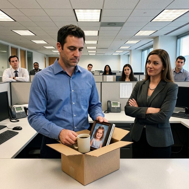 “He Was Fired for Being a Single Dad—Then the CEO Demanded to Know Where He Was”