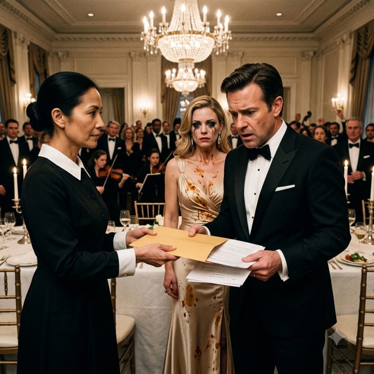 “She Was Just the Maid—Until She Exposed the Billionaire’s Fiancée in Front of 200 Guests”