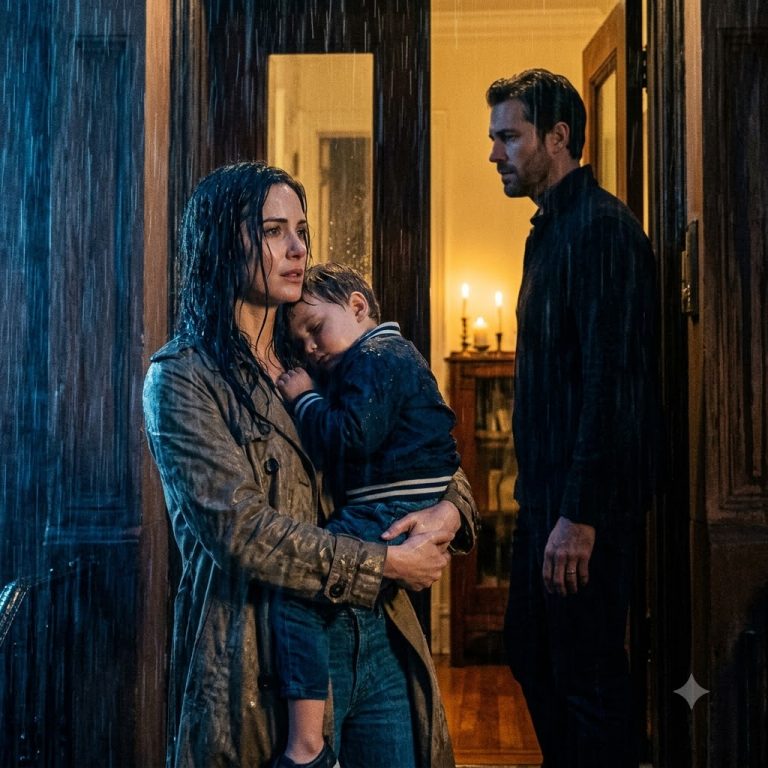 She Showed Up Soaked at Midnight—And I Said “Only If You Don’t Leave Tomorrow”