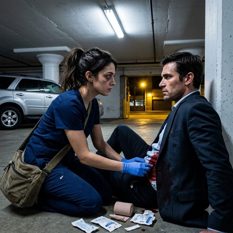 She Was Just a Night Nurse—Until a Stranger Bleeding Out in a Parking Garage Changed Everything