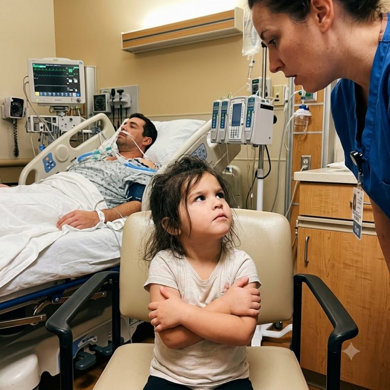 A 4-Year-Old Refused to Leave the Hospital—Her Reason Saved a Man’s Life