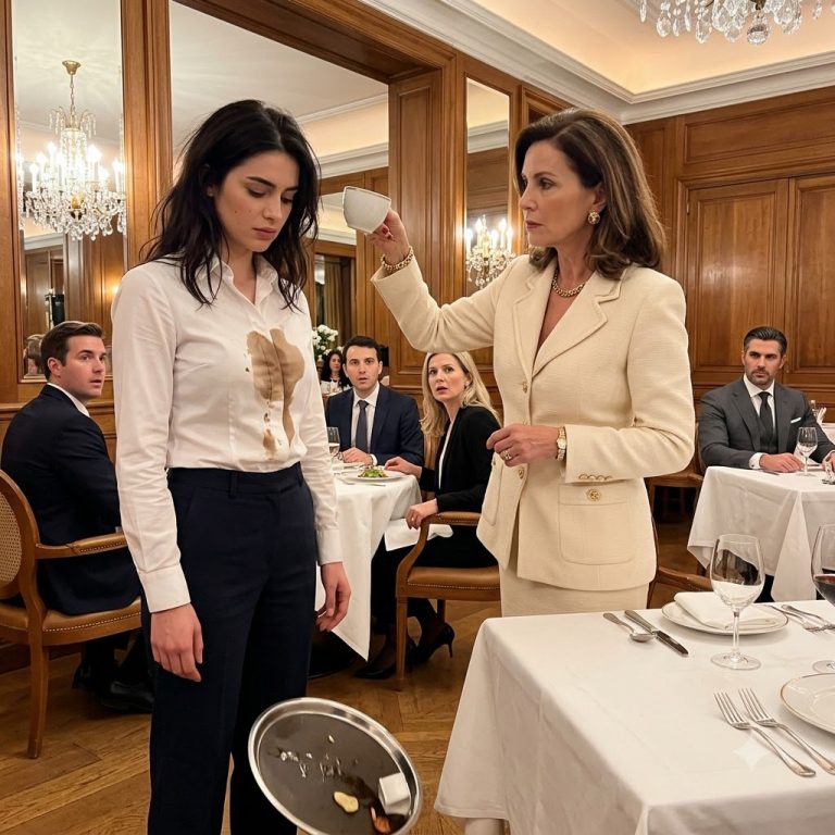 The Coffee Hit the Floor—Then a Billionaire Made the Waitress an Offer She Couldn’t Refuse