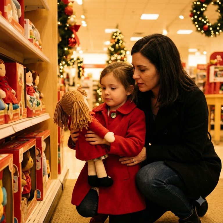 A Little Girl Put Back the Doll She Loved—Then a Stranger’s Son Made a Choice