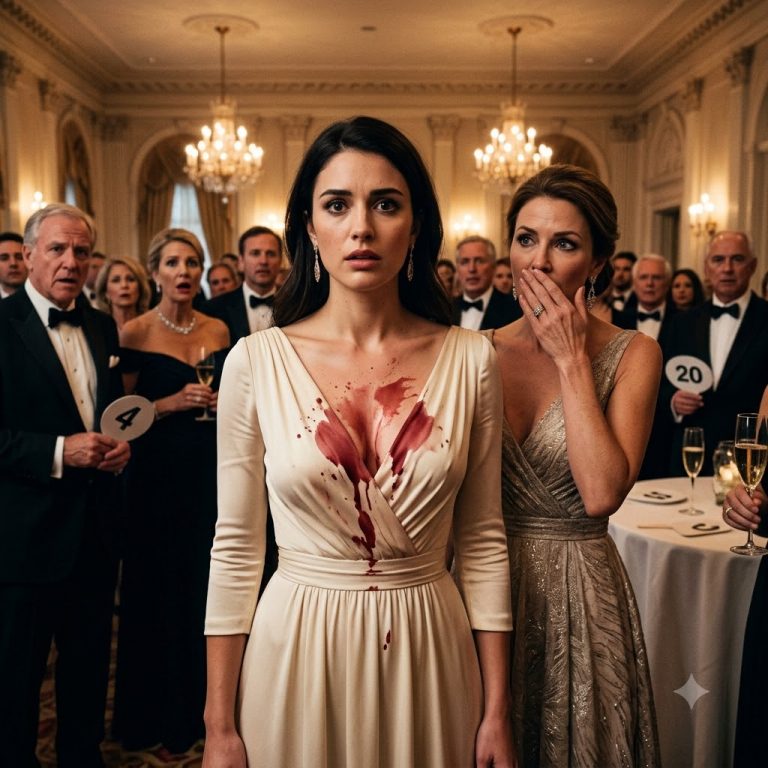 Her Sister Poured Wine on Her Dress—Then a Stranger Handed Her a Card